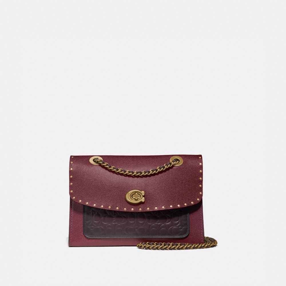 Coach store parker oxblood