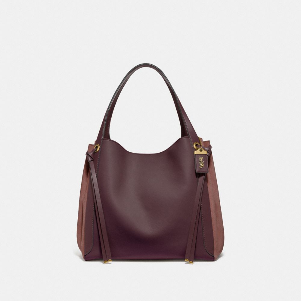 Coach harmony hobo in colorblock new arrivals