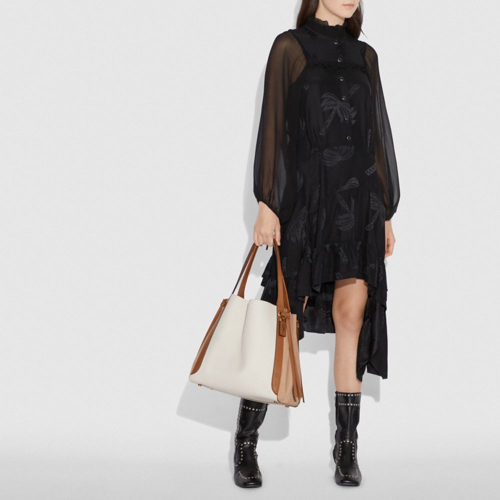 COACH®,Harmony Hobo 33 In Colorblock,,Detail View