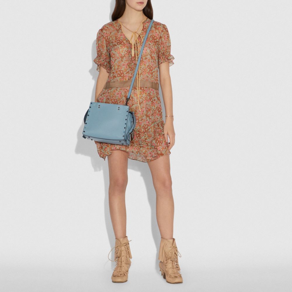 COACH®,Rogue Bag 25 With Rivets,,Detail View