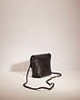 COACH®,VINTAGE QUINCEY BAG,Smooth Leather,Brass/Black,Angle View