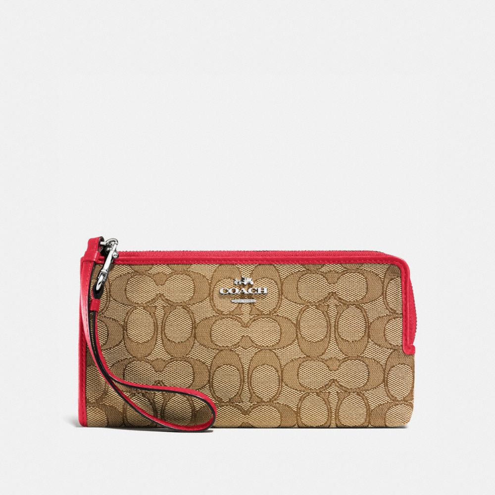 Coach zippy sale wallet wristlet