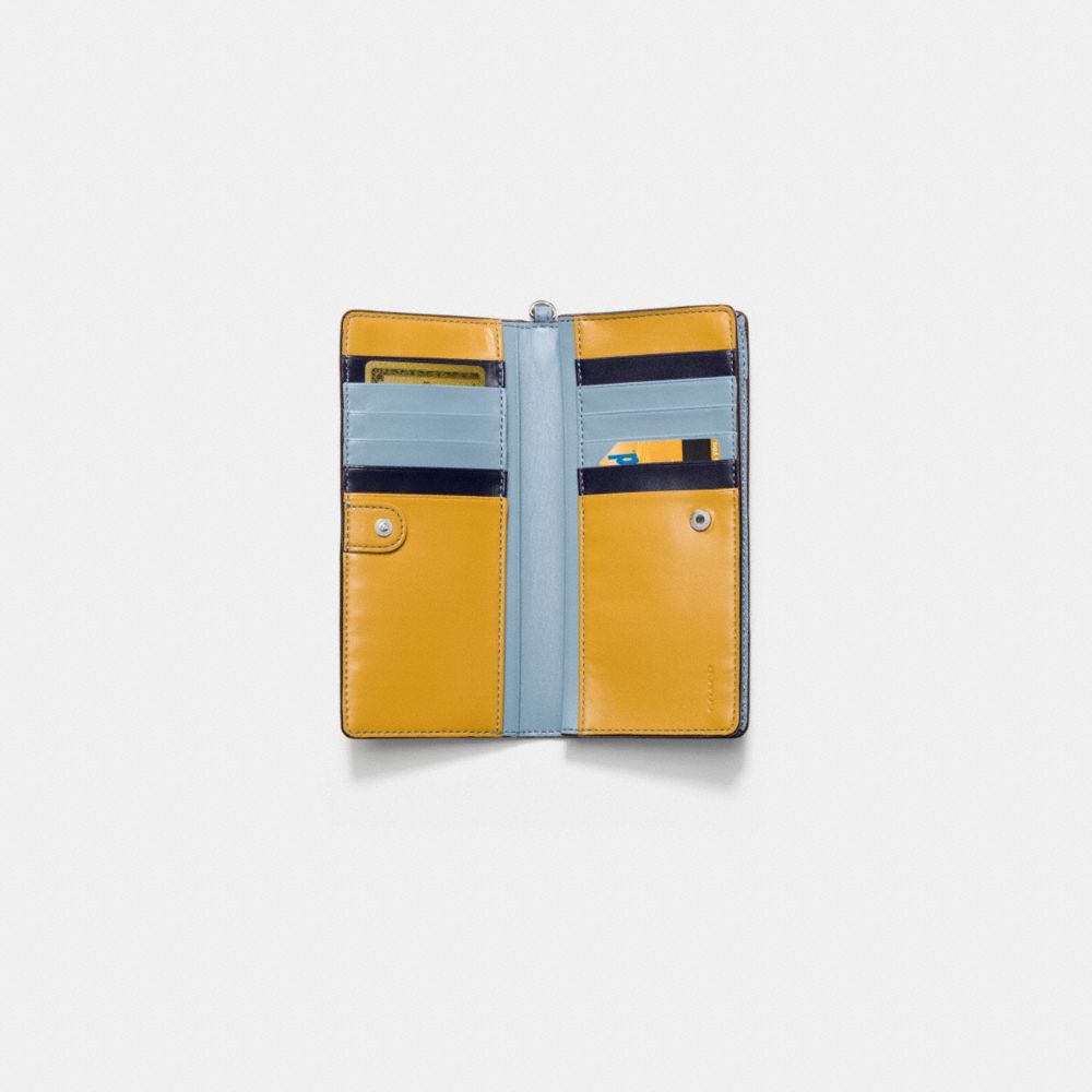 Slim Wallet In Colorblock