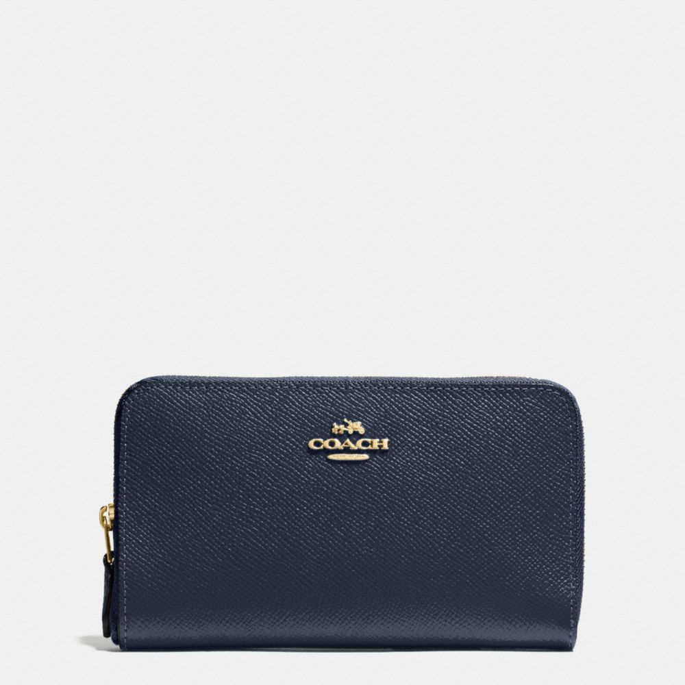 Coach 3-in-1 Crossgrain Leather Zip Wallet