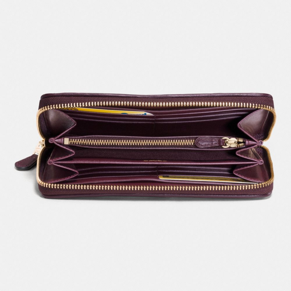 Accordion Zip Wallet