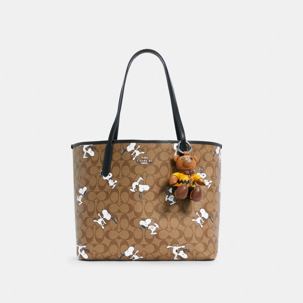 COACH® Outlet | Coach X Peanuts Charlie Brown Bear Collectible Bag