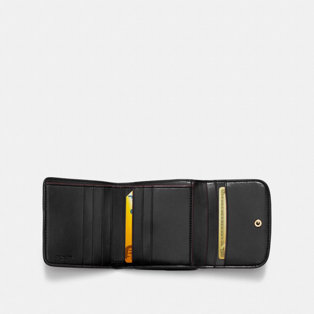 Small Wallet With Willow Floral Print