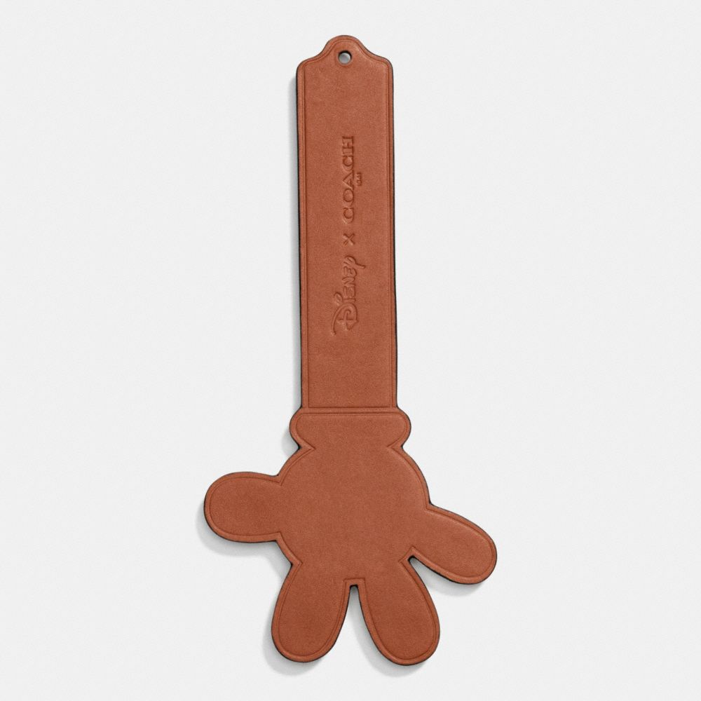 Mickey Hand Bookmark In Glovetanned Leather