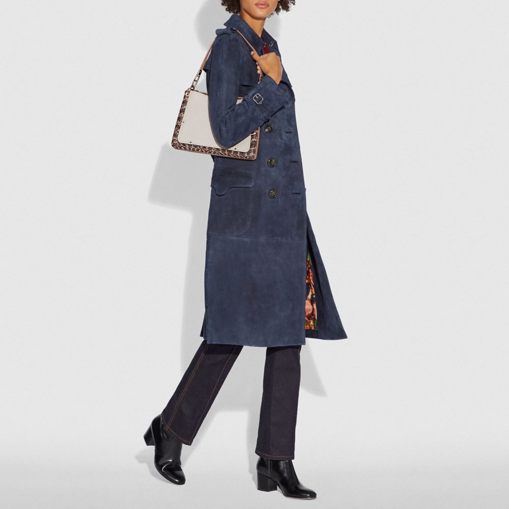 Dreamer Shoulder Bag With Snakeskin Detail