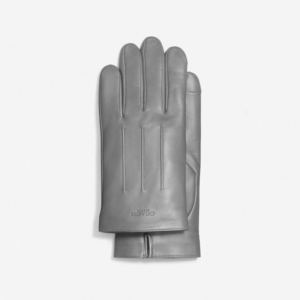 Coach mens gloves sales