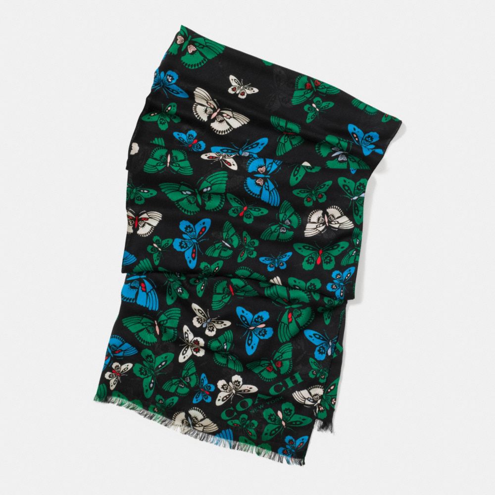 Butterfly Oblong Scarf