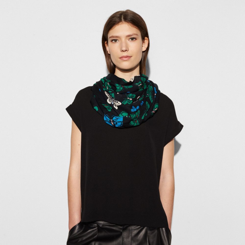 Butterfly Oblong Scarf