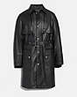 Leather Raincoat