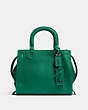 COACH®,ROGUE BAG 25,Leather,Medium,BP/Forest,Front View