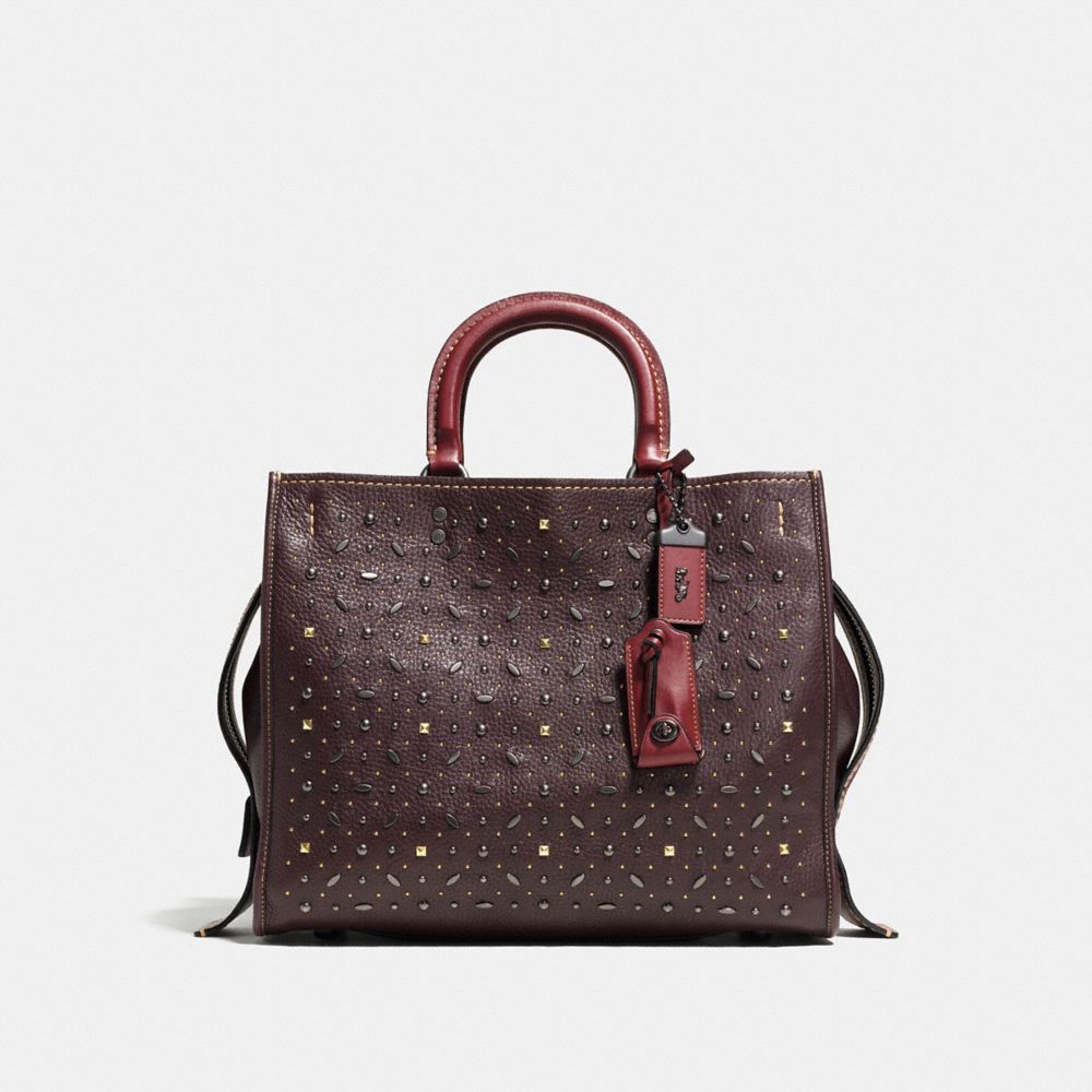 Rivets Rogue Bag In Pebble Leather
