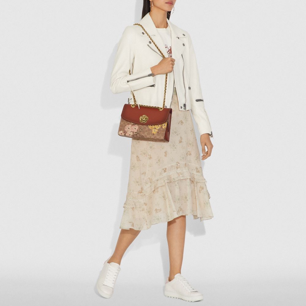 COACH Parker In Signature Canvas With Prairie Floral Print COACH