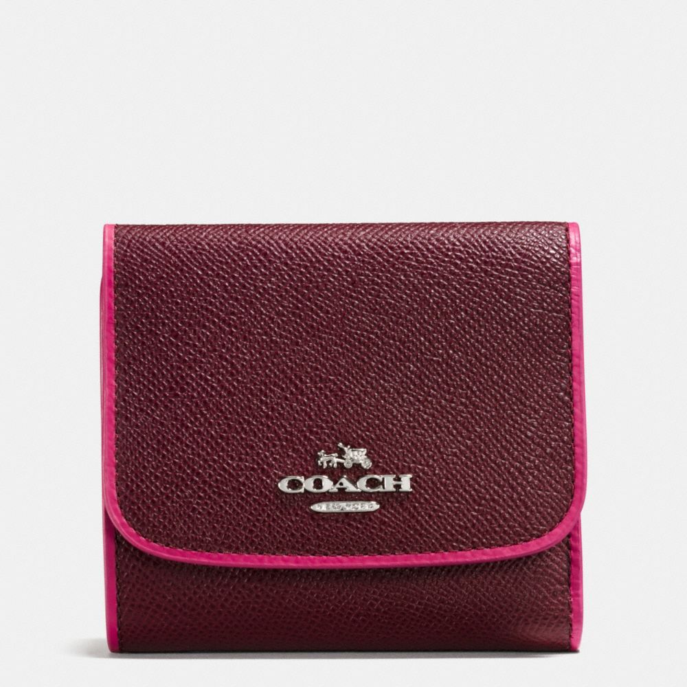 Small Wallet In Edgestain Leather