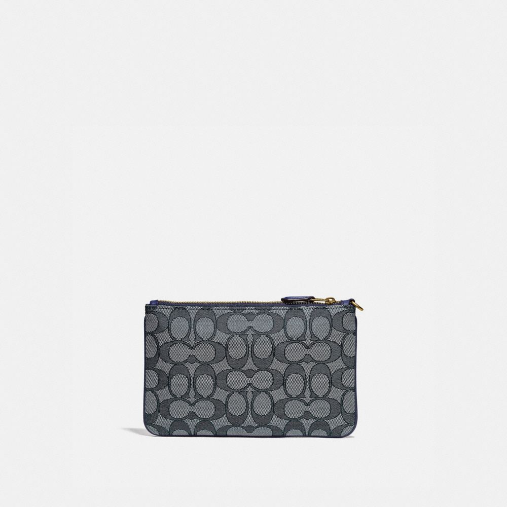 COACH Small Wristlet In Signature Jacquard