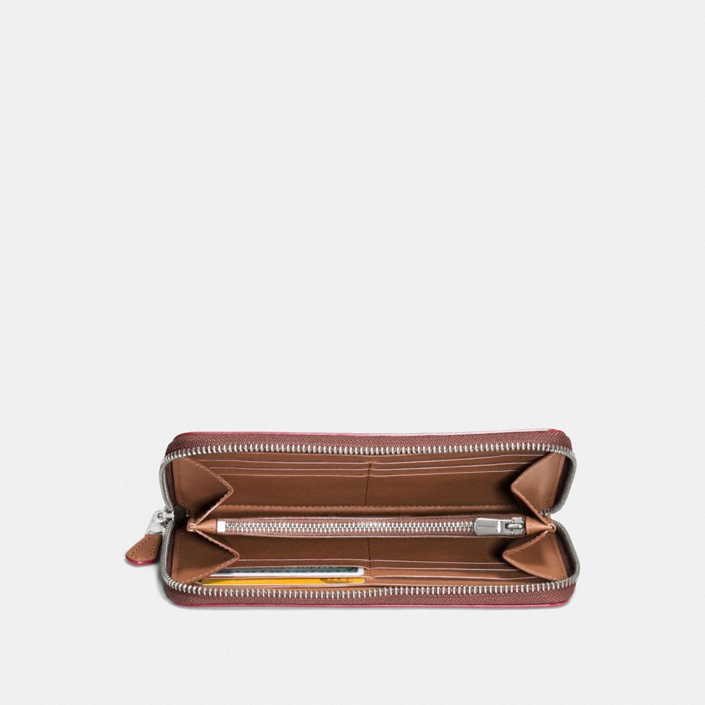 Accordion Zip Wallet