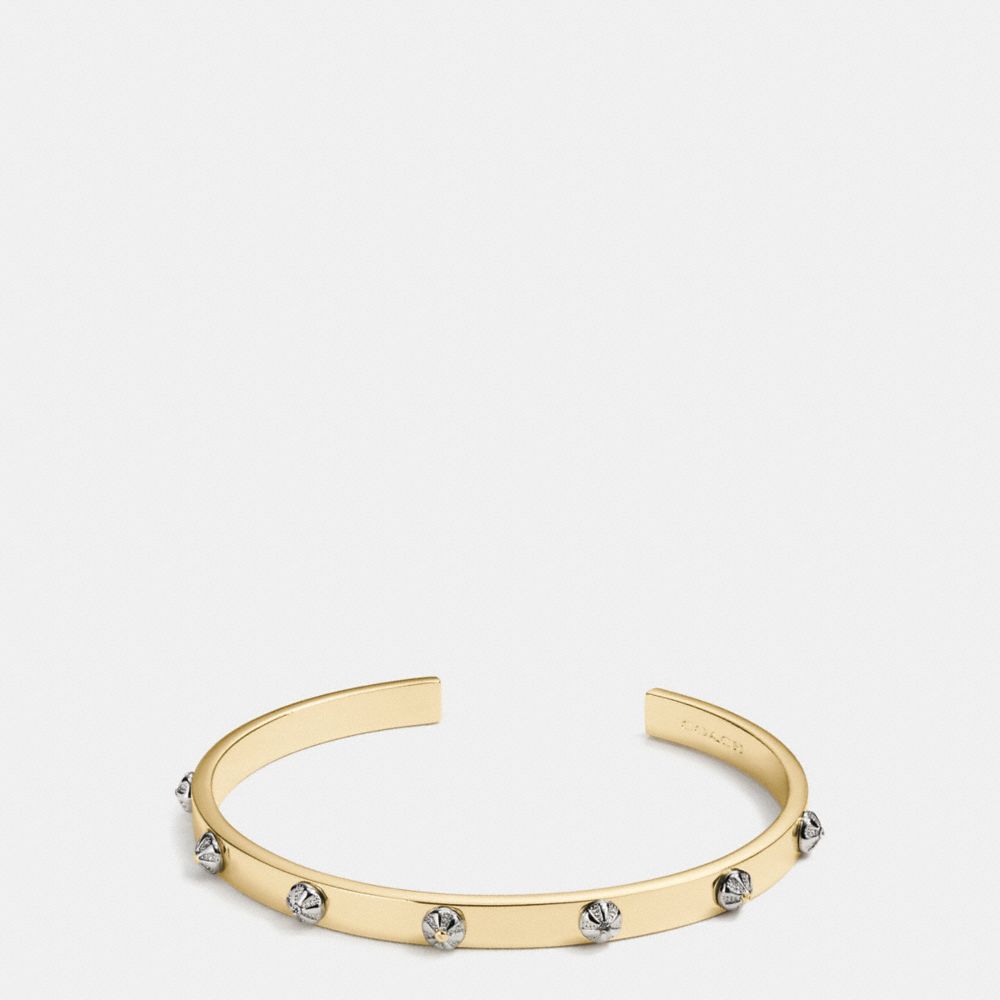 Delicate Daisy Rivet Cuff