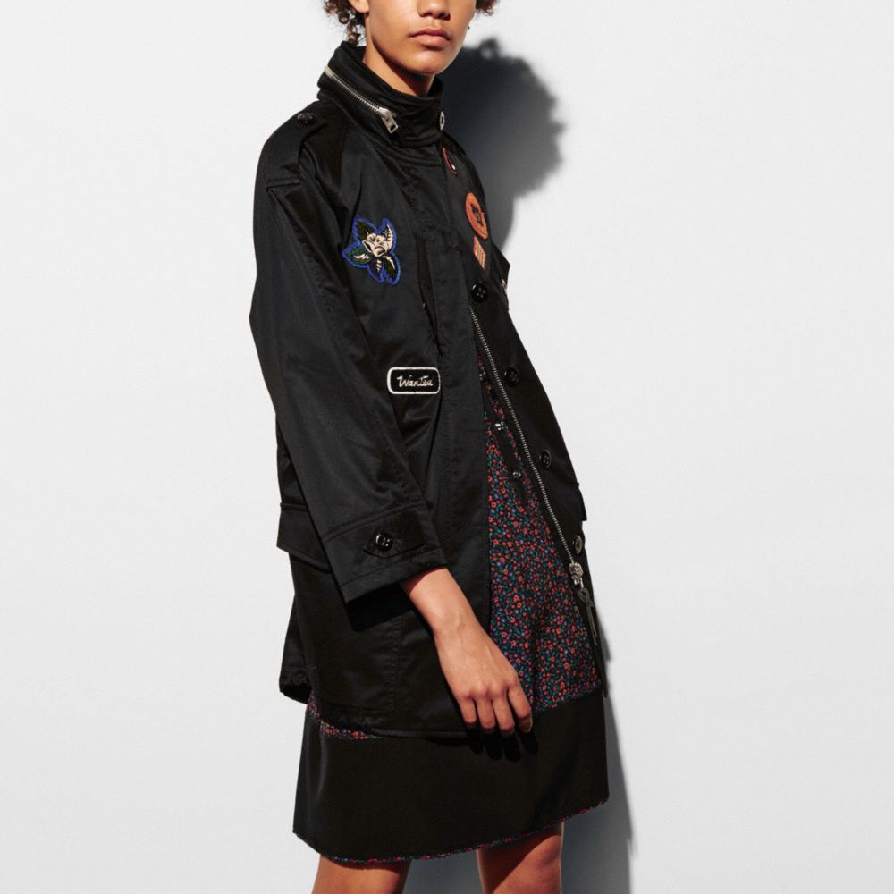 Parka militaire ajusté