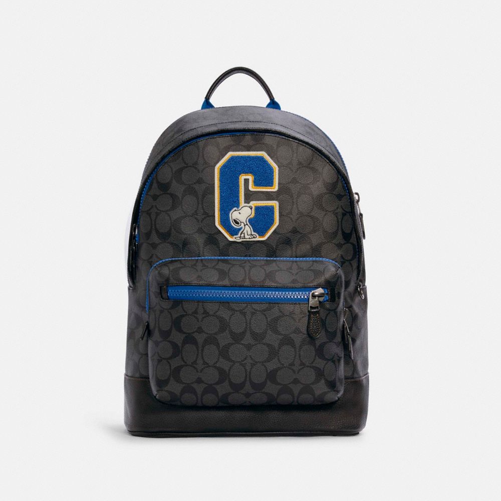 Coach black 2024 panther backpack