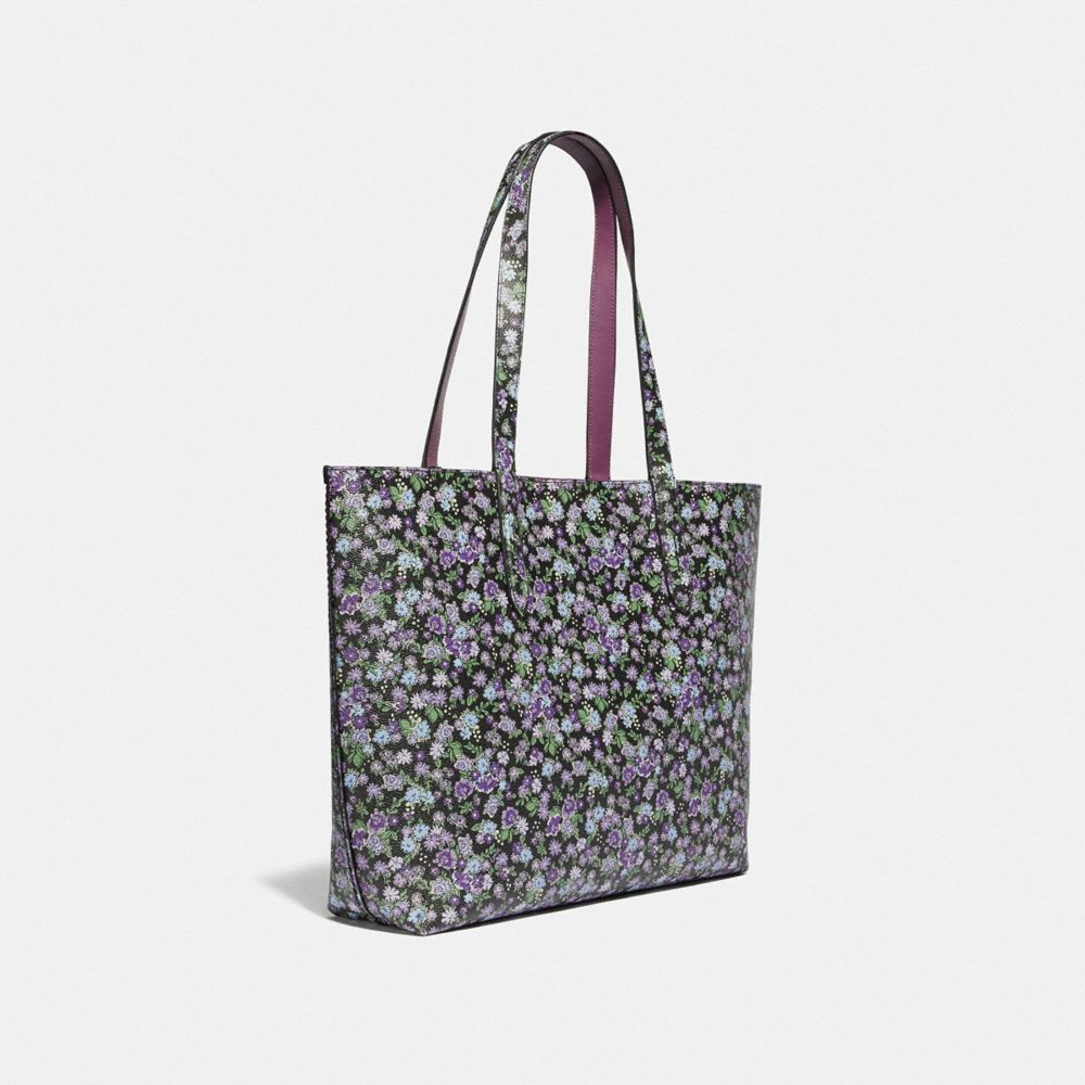 Coach highline tote 2025 with floral print