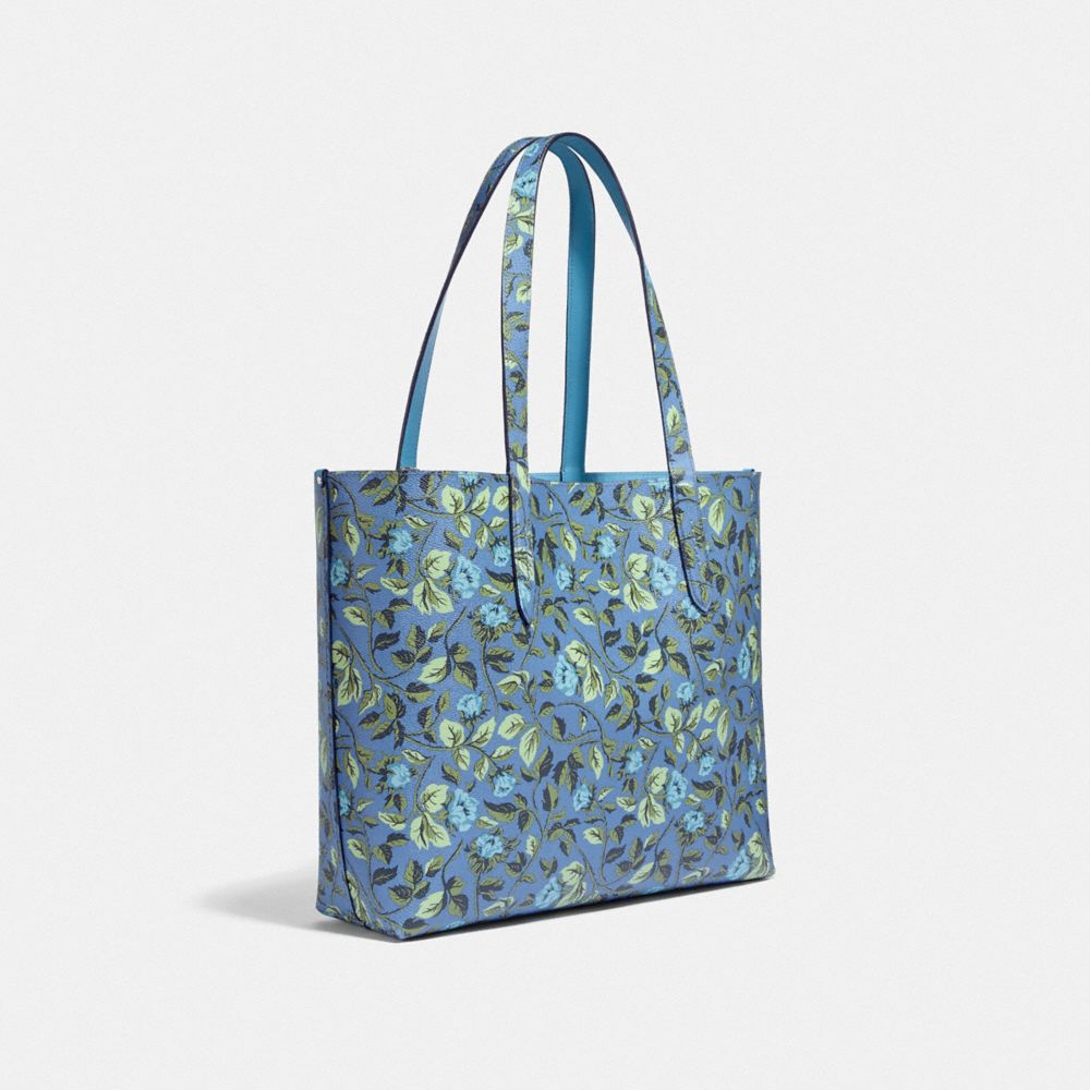 Coach highline tote 2025 with floral print