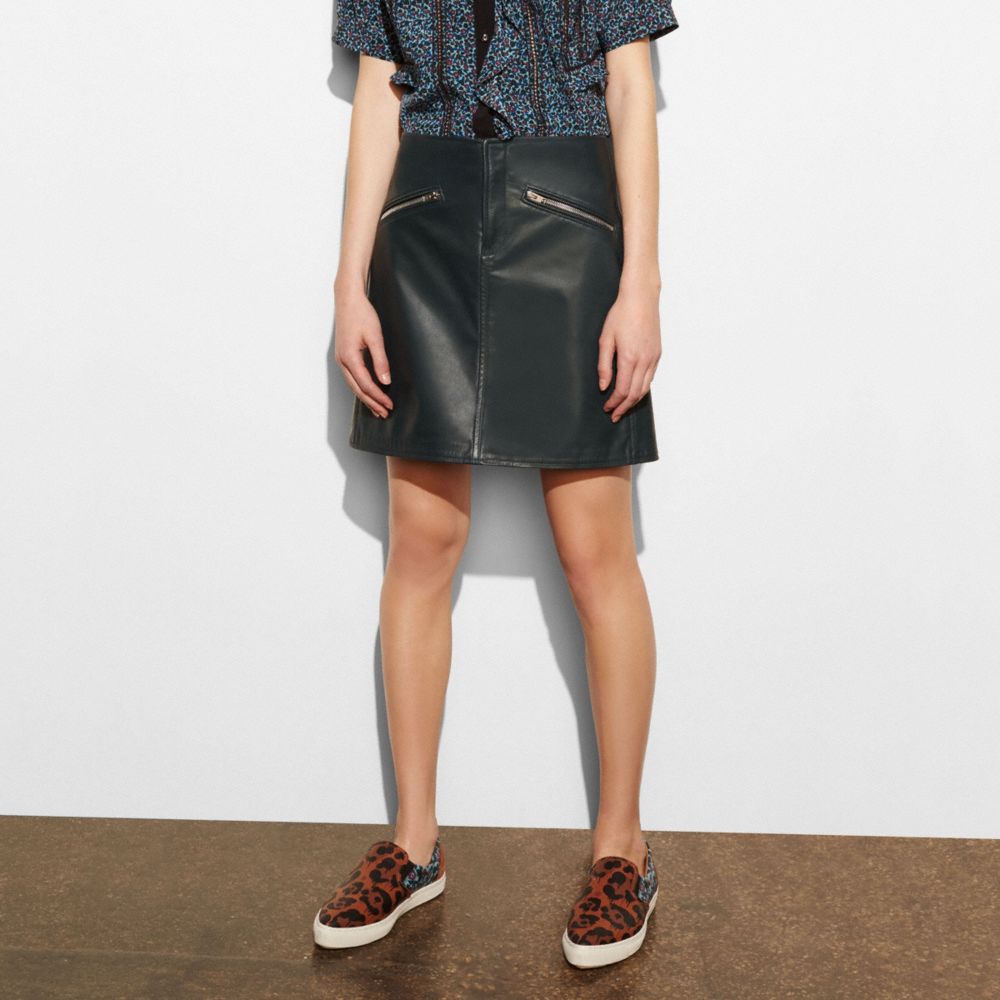 Leather Skirt
