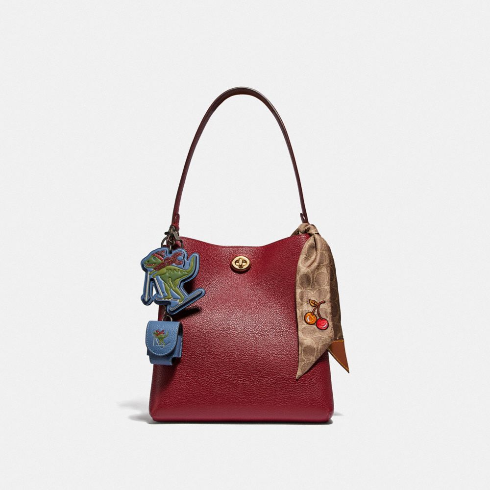 COACH®,Charlie Bucket Bag,,Angle View