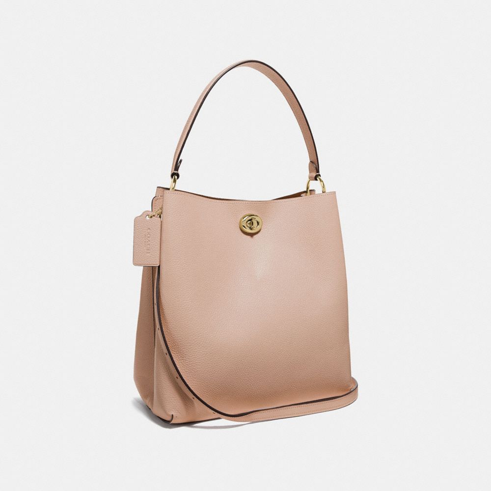 Charlie leather best sale bucket bag coach