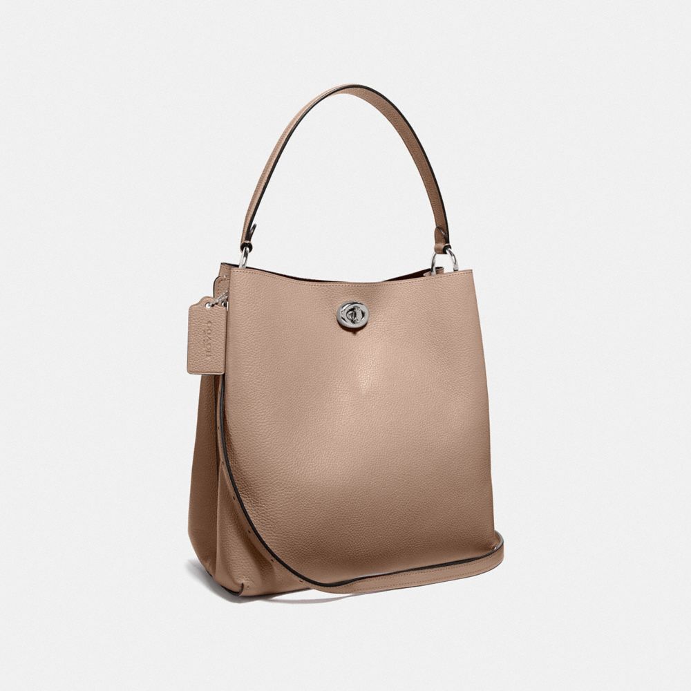 Coach charlie 21 leather best sale bucket bag