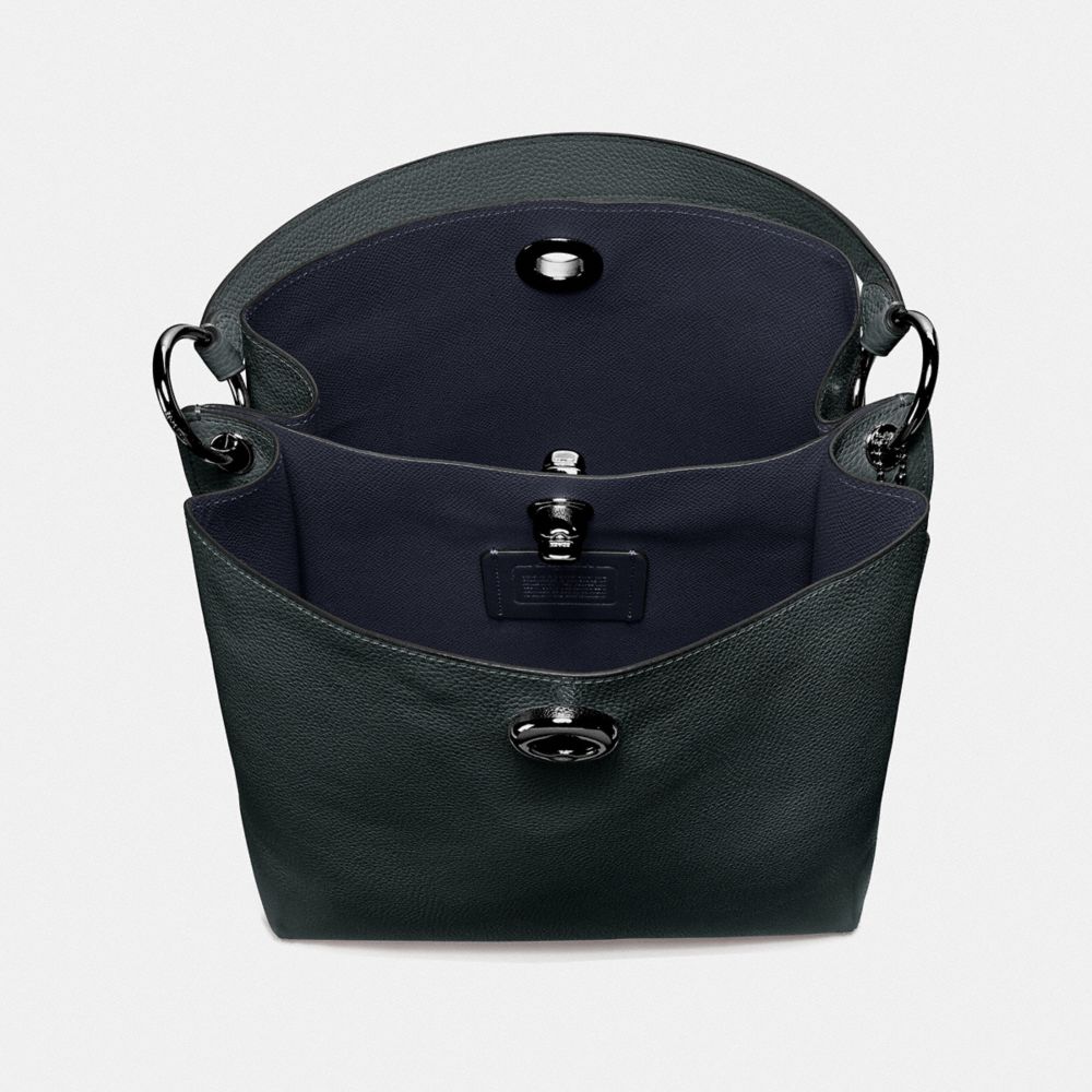 COACH®,Charlie Bucket Bag,,Inside View,Top View