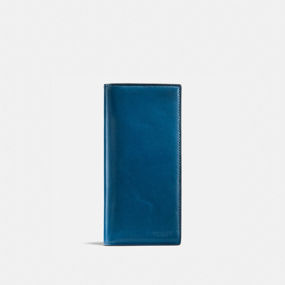COACH®,Boxed Breast Pocket Wallet,,Front View
