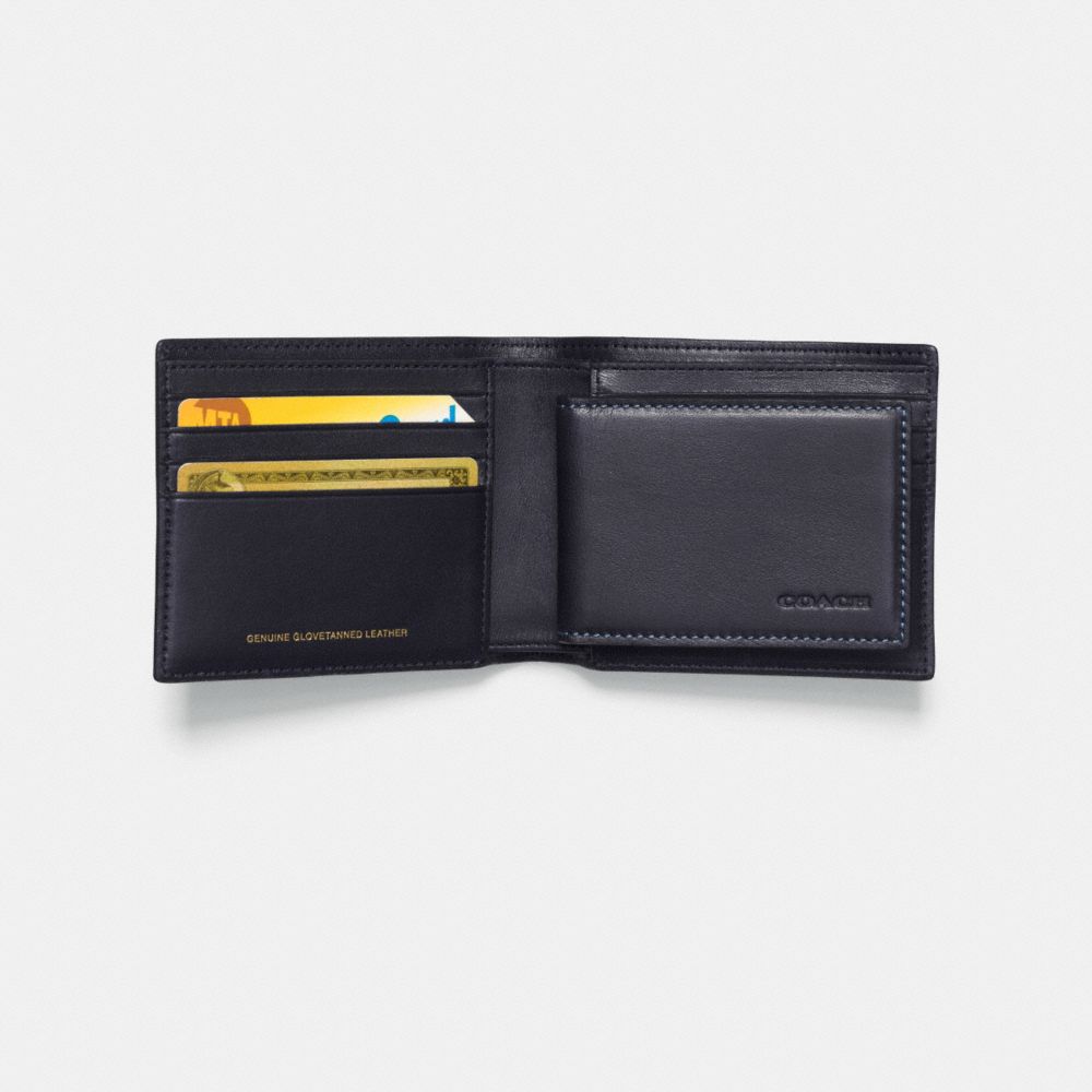 Rocket Ship 3 In 1 Wallet In Glovetanned Leather