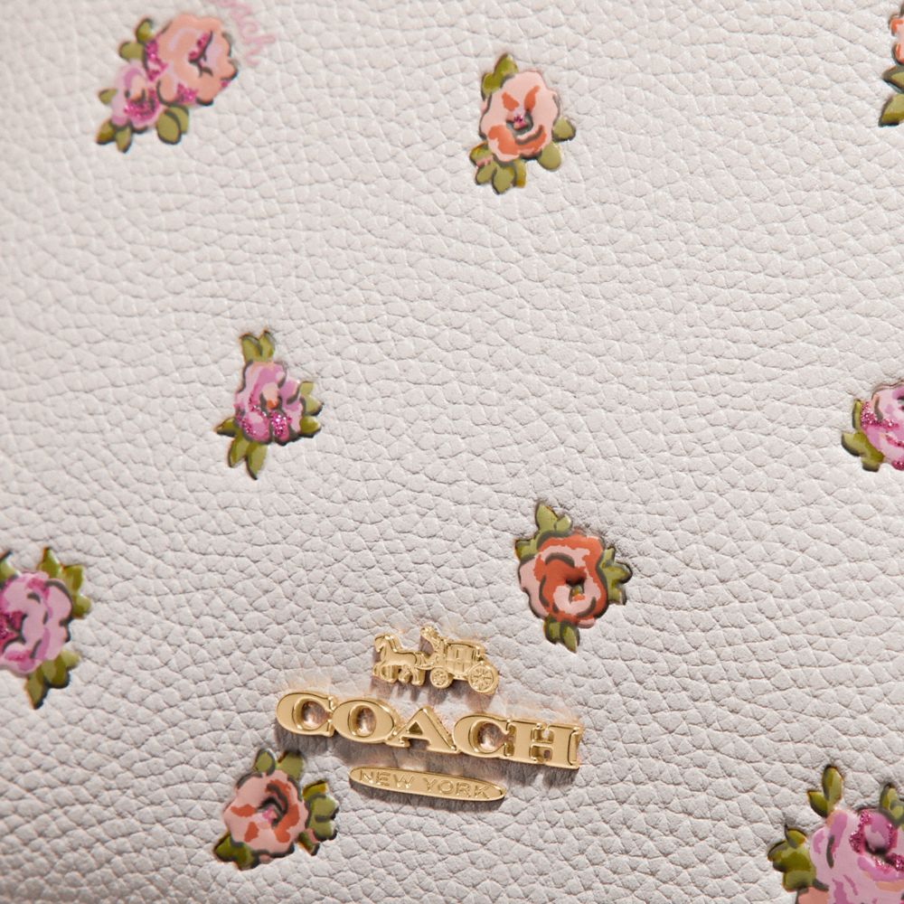 COACH Farrow Crossbody With Floral Print