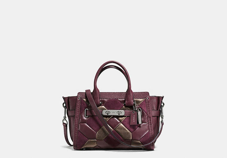 Coach Swagger 27 In Mixed Materials Canyon Quilt