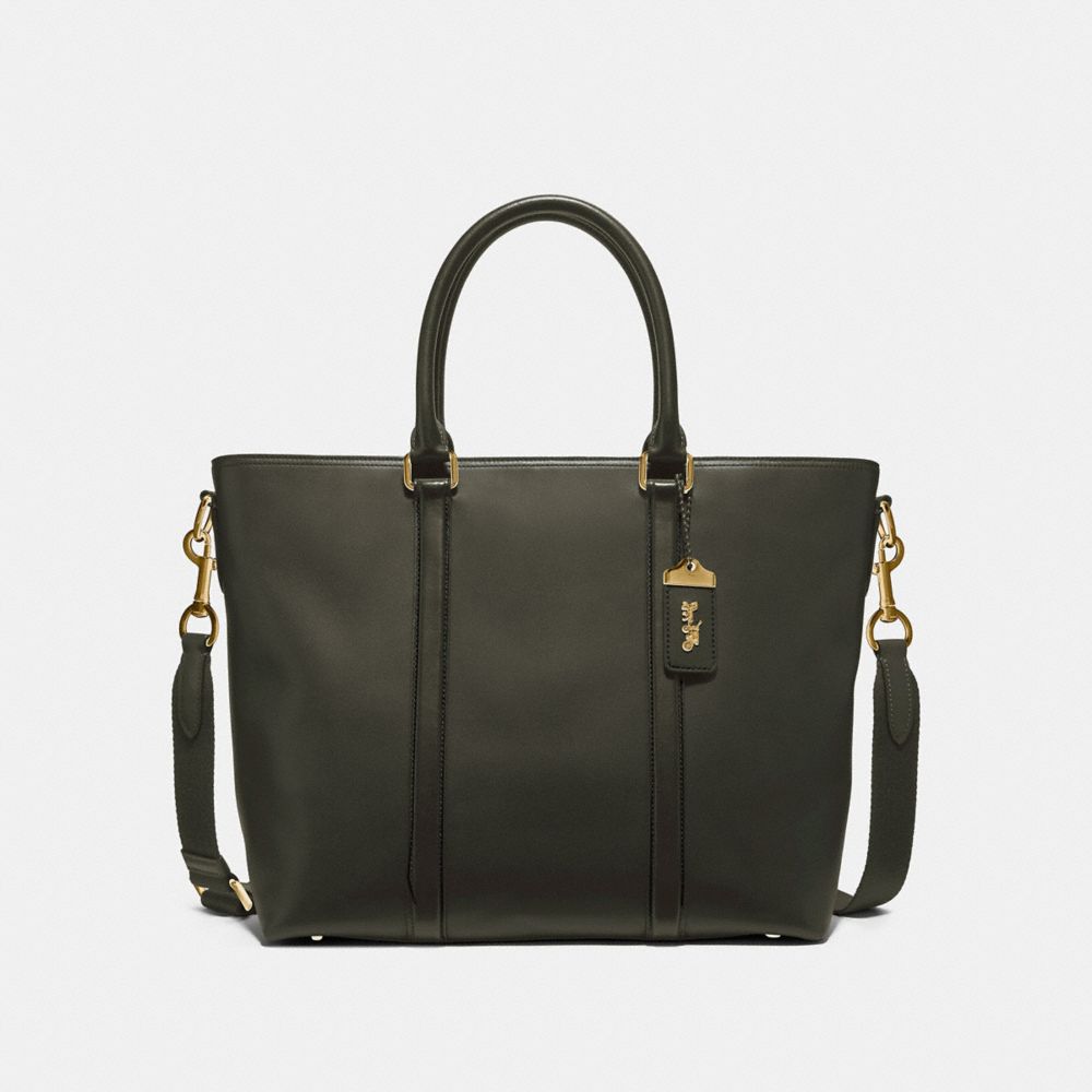 Metropolitan flight bag in signature online leather