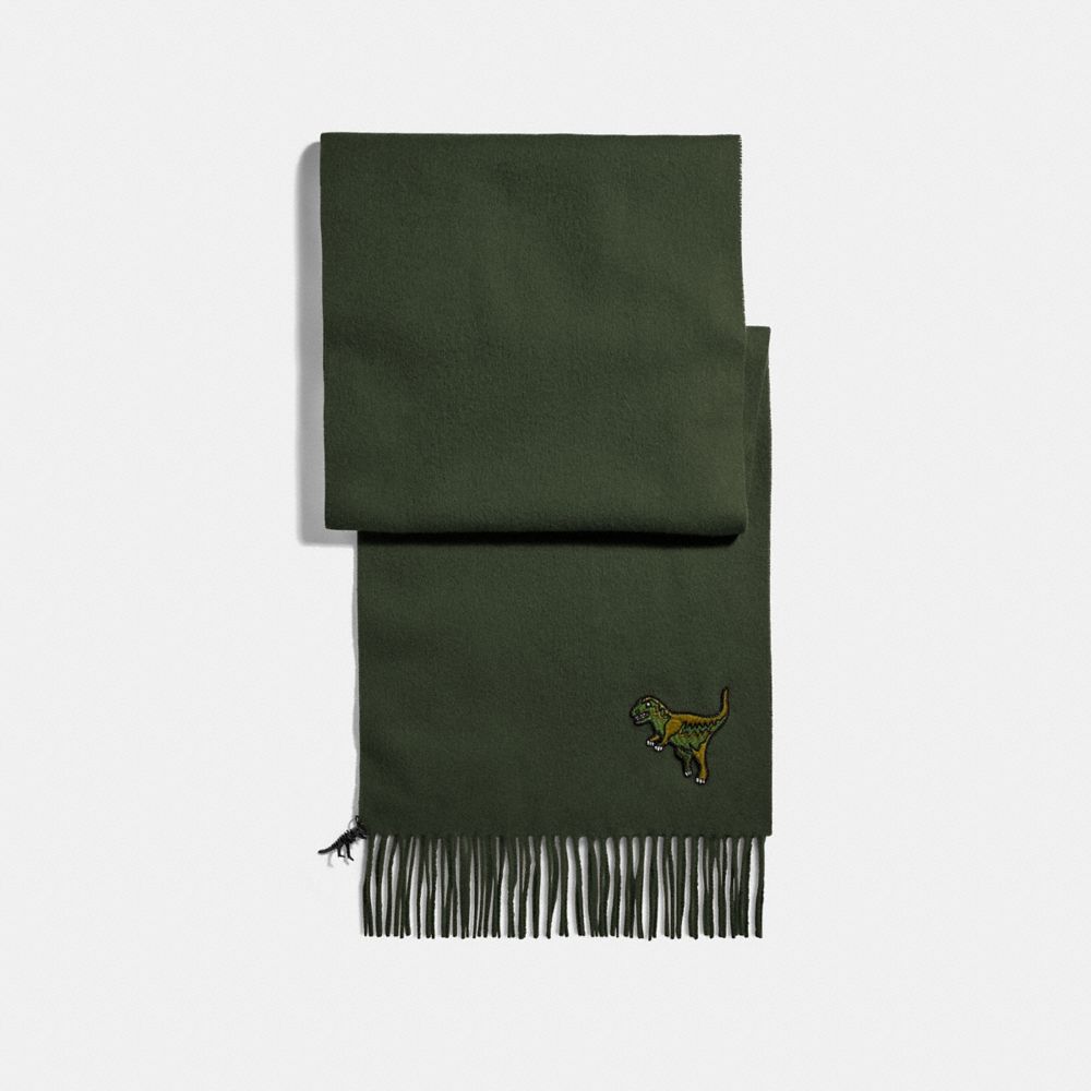 COACH®,Rexy Patch Muffler,,Front View