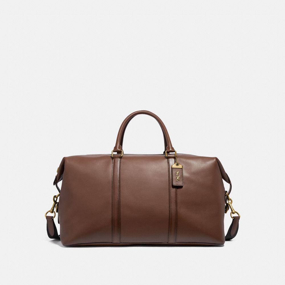 Coach mens leather duffle bag best sale