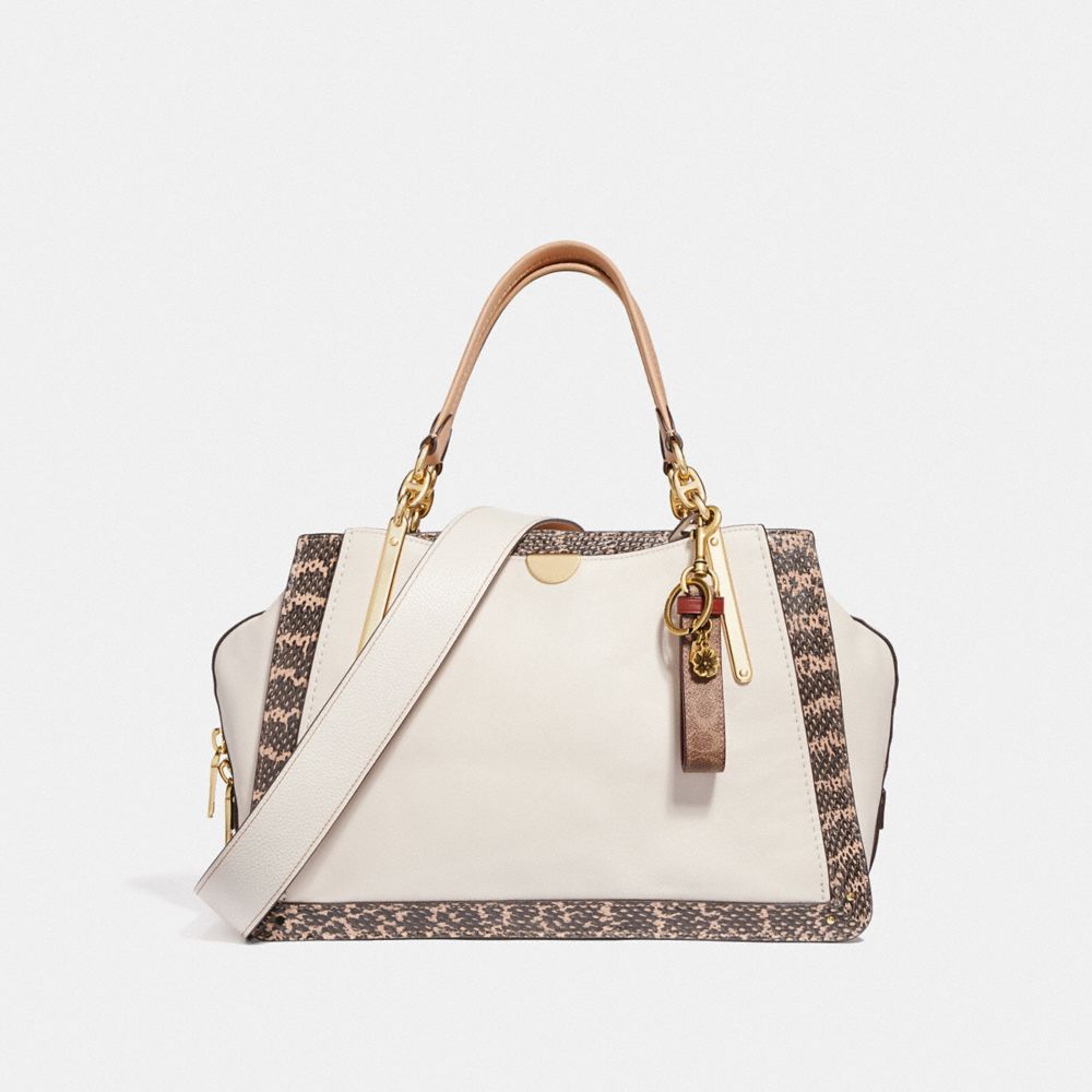 COACH®,ノベルティ ストラップ,バッグ ストラップ,ｺﾞｰﾙﾄﾞ/ﾁｮｰｸ