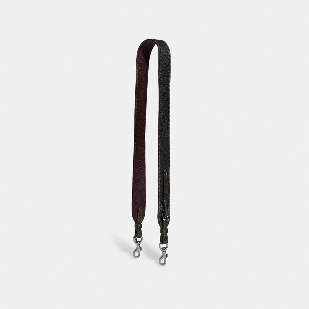 (Leather-Short-Handle) Leather Short Handle Strap : Color Option