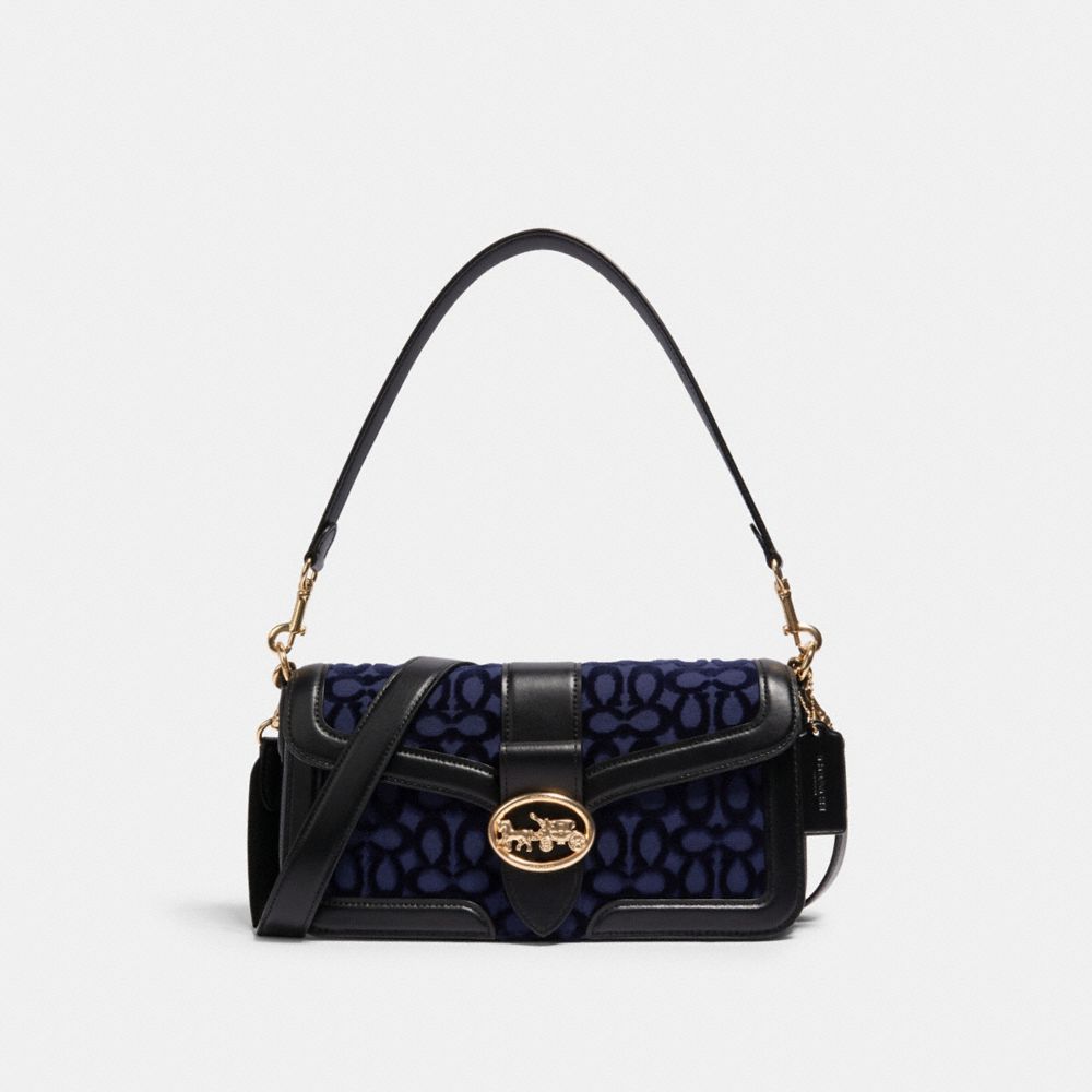 Coach velvet crossbody on sale