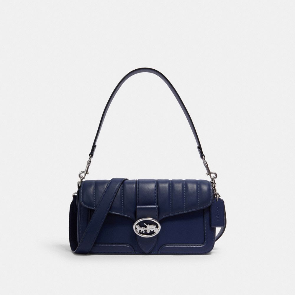 COACH Outlet Georgie Shoulder Bag With Linear Quilting