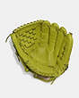 COACH®,BASEBALL GLOVE,Leather,CITRINE,Front View