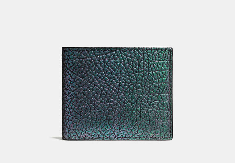 3 In 1 Wallet In Hologram Leather