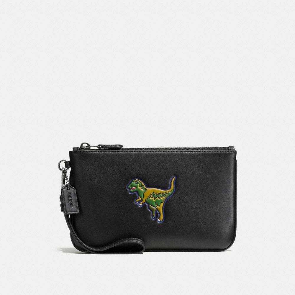 COACH Small Wristlet With Coach Beasts