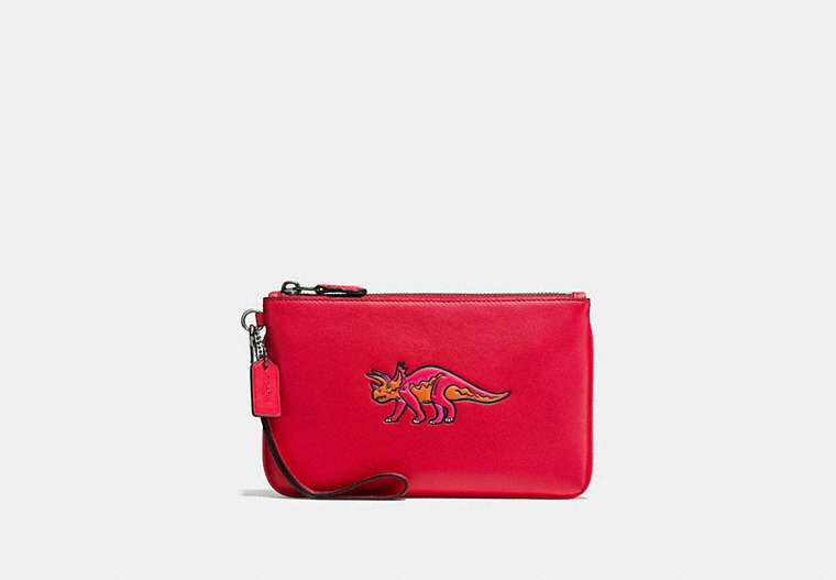 Small Wristlet With Coach Beasts