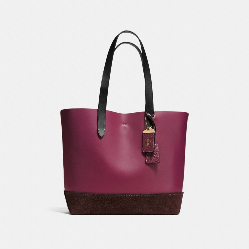 Gotham Tote In Mixed Materials