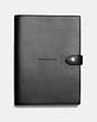 COACH®,SKETCHBOOK,Leather,Black,Front View